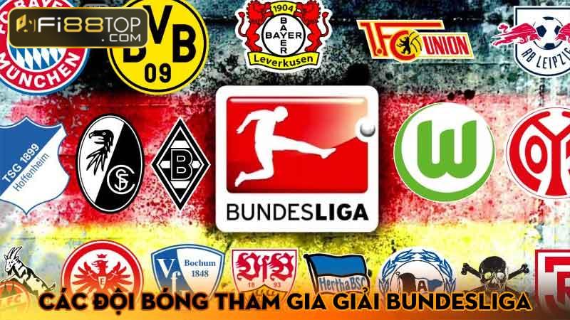 Các đội bóng tham gia giải Bundesliga